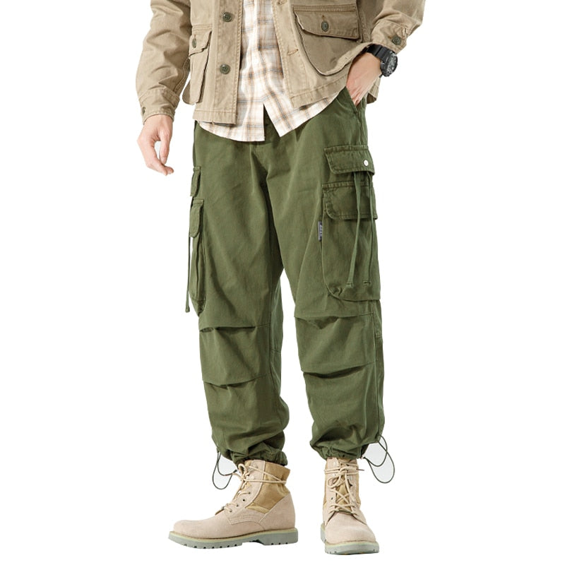 Hunter Ribbon Pants XS, Green - Streetwear Pant - Slick Street