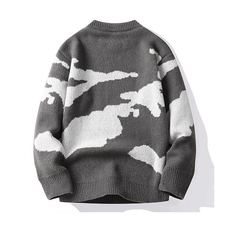 Honeycomb Knitwear Sweater ,  - Streetwear Sweater - Slick Street
