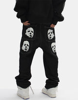 High Street Jason Y2K Jeans Black, XXS - Streetwear Jeans - Slick Street