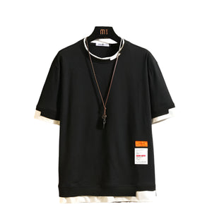 BlackTipe MA2 Double Layer T-Shirt Black, XS - Streetwear T-Shirts - Slick Street