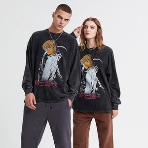 Death Note Anime Sweatshirt , - Streetwear Sweatshirts - Slick Street