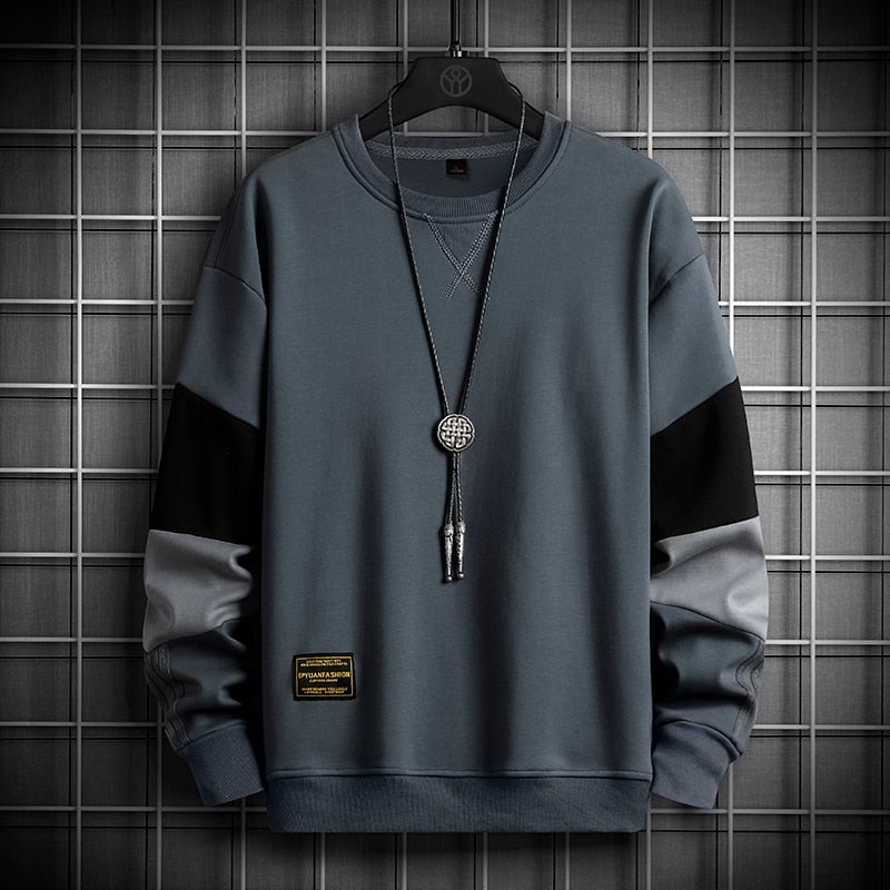 Sonrea Sweatshirt Gray Blue, XS - Streetwear Sweatshirts - Slick Street