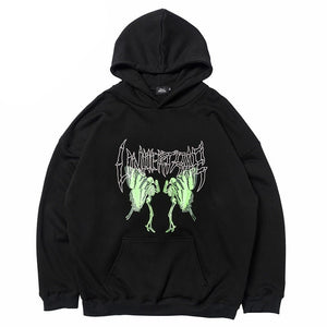 UNTP Caterpillar Skeleton Pullover Hoodie ,  - Streetwear Hoodie - Slick Street