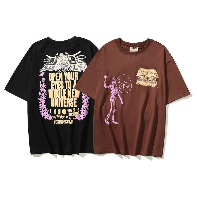 A New Universe Loose-Fit T-Shirt ,  - Streetwear T-Shirt - Slick Street