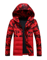 PuniVe Camo Jacket Red, XS - Streetwear Jacket - Slick Street