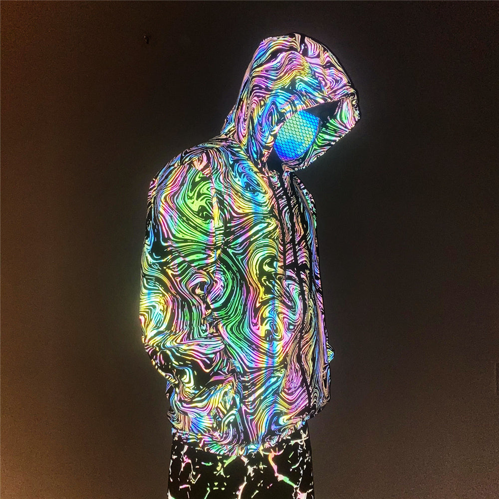 V2 Reflective Jacket ,  - Streetwear Jackets - Slick Street