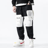 SLVN Elastic Ankle Pants XS, Black - Streetwear Pants - Slick Street