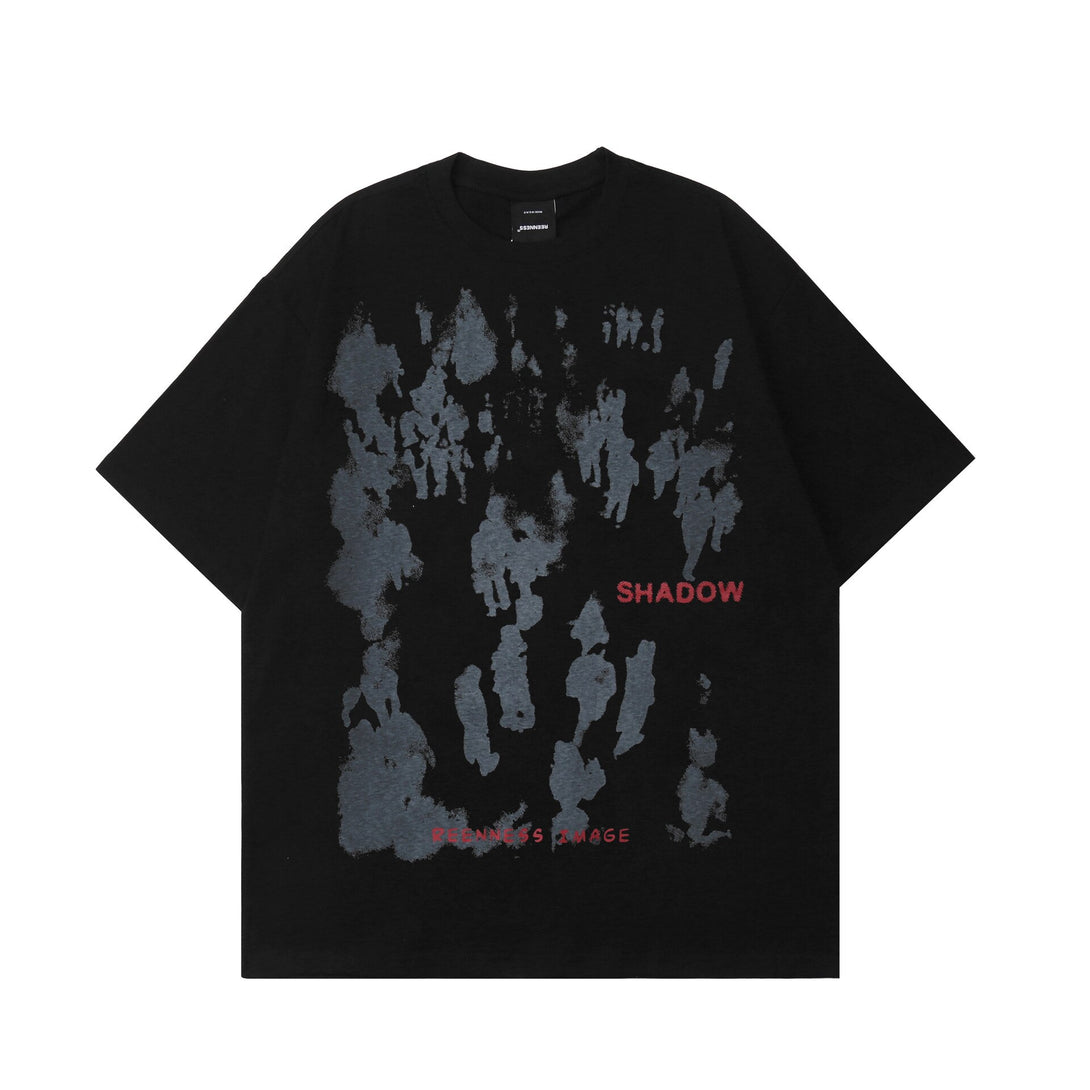 Shadow Phase T-Shirt Black, XXS - Streetwear T-Shirt - Slick Street