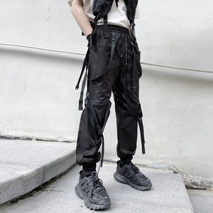 Commando Cargo Pants XS, Black - Streetwear Cargo Pants - Slick Street