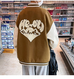 He'lo Optics Varsity Jacket ,  - Streetwear Jacket - Slick Street