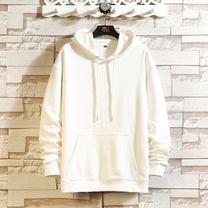 Kangaroo Pocket Hoodie White, XS - Streetwear Hoodie - Slick Street