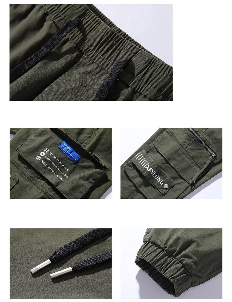 XIN Cargo Pants ,  - Streetwear Cargo Pants - Slick Street