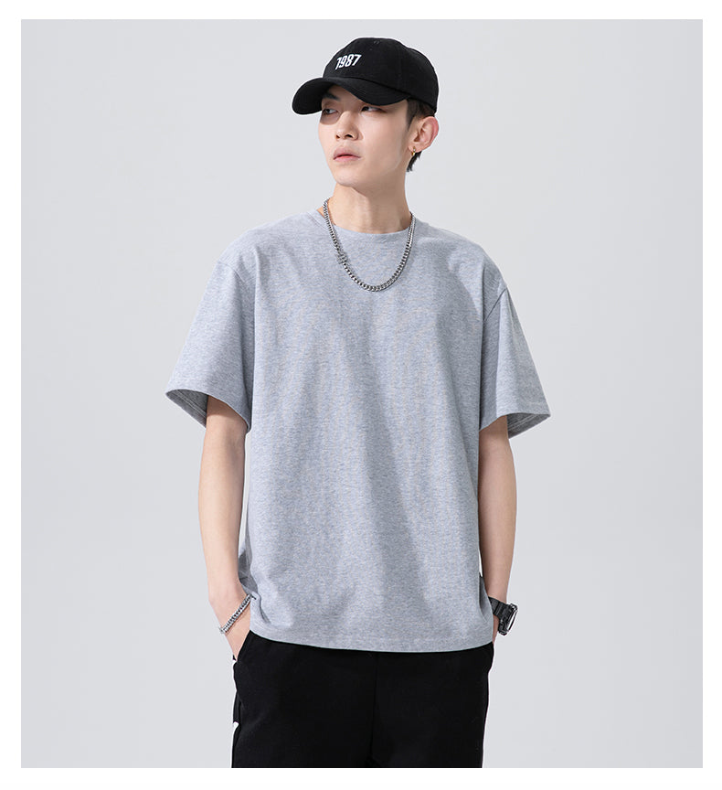Pure Cotton Cashmere T-Shirt ,  - Streetwear Tee - Slick Street