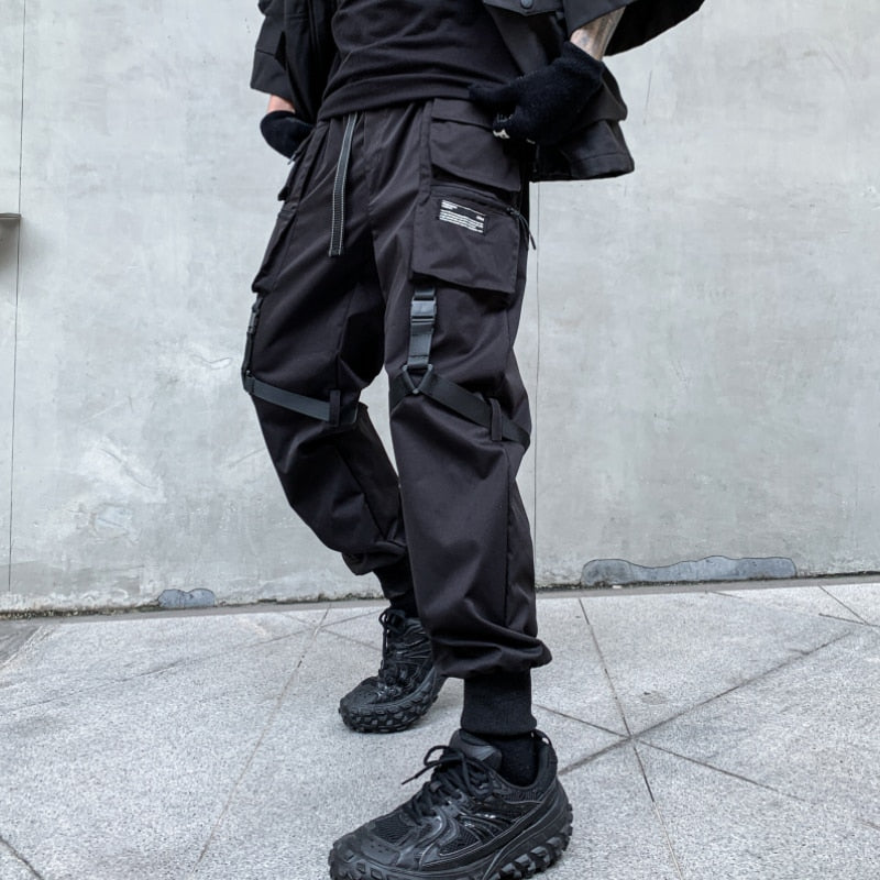Black IV Cargo Pants ,  - Streetwear Cargo Pants - Slick Street