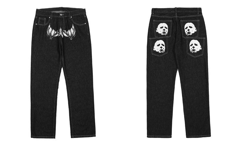 High Street Jason Y2K Jeans ,  - Streetwear Jeans - Slick Street