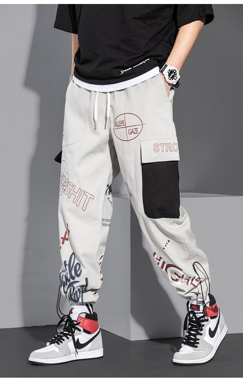 Alleye Gaze Joggers ,  - Streetwear Joggers - Slick Street