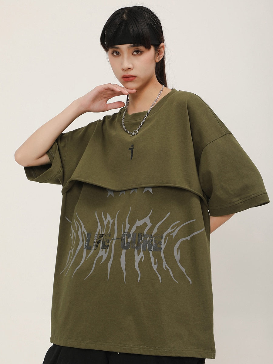 LIFE CURE T-Shirt ,  - Streetwear T-Shirts - Slick Street