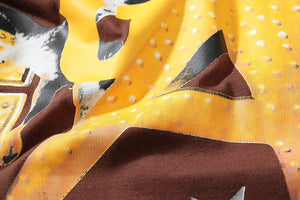 Bronze Vegas Star Loose-Fit T-Shirt ,  - Streetwear T-Shirt - Slick Street