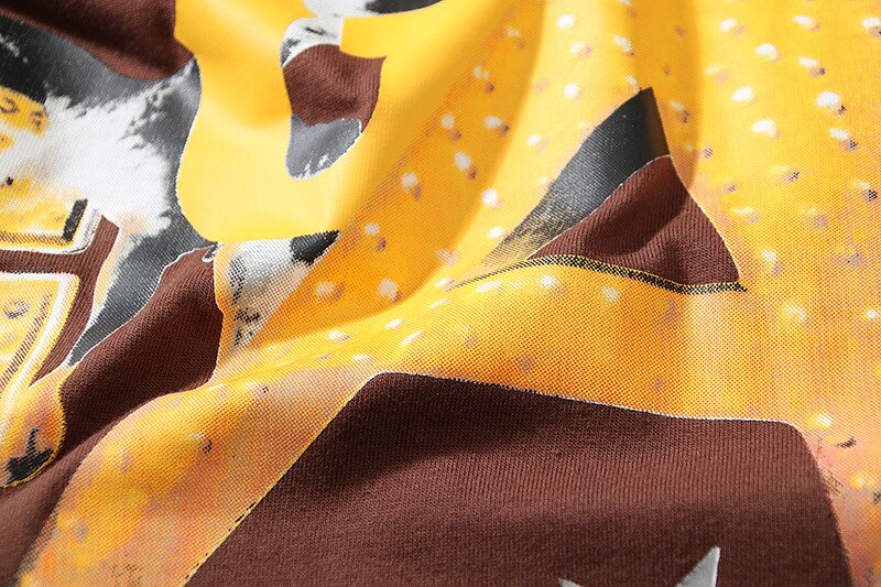 Bronze Vegas Star Loose-Fit T-Shirt ,  - Streetwear T-Shirt - Slick Street
