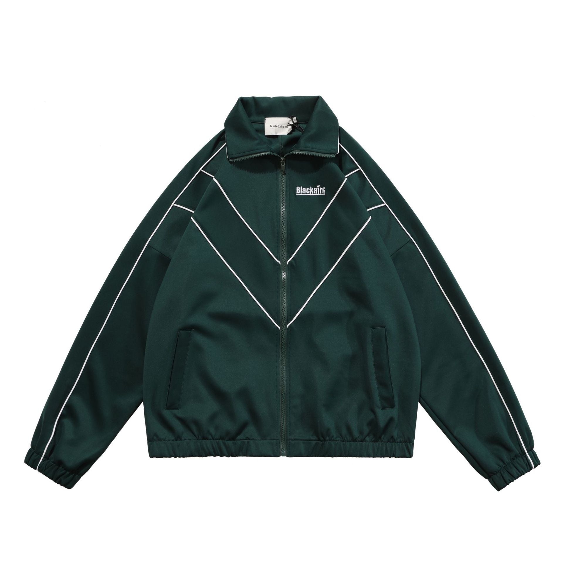 BlackAir VB1 Track Jacket Green, XS - Streetwear Jacket - Slick Street