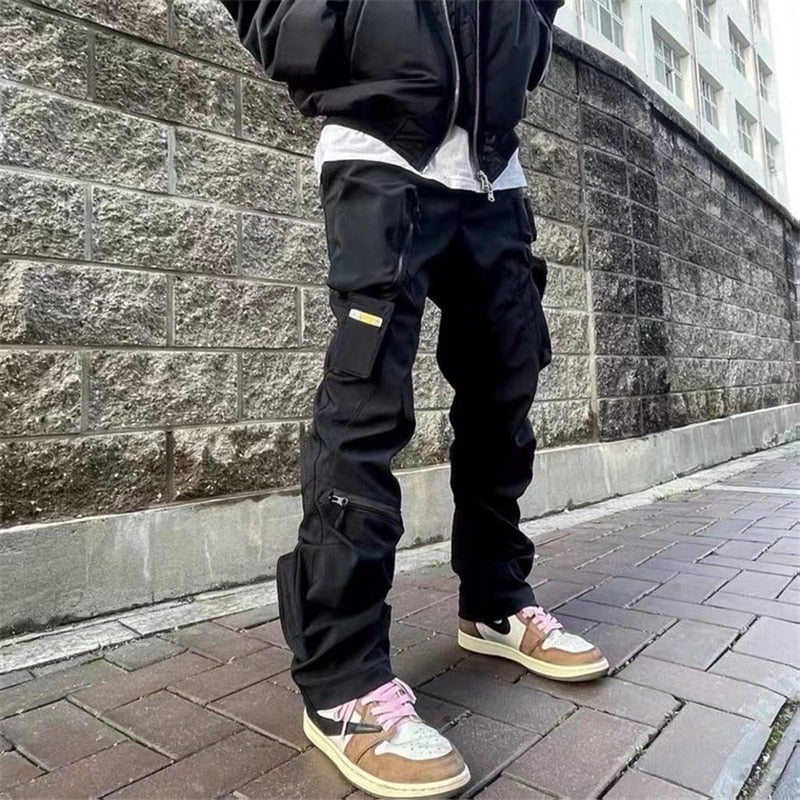 X1 Utility Cargo Pants XS, Black - Streetwear Cargo Pants - Slick Street