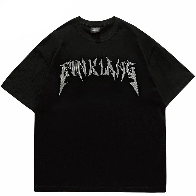 FUNKLANG Logo Casual T-Shirt ,  - Streetwear T-Shirt - Slick Street