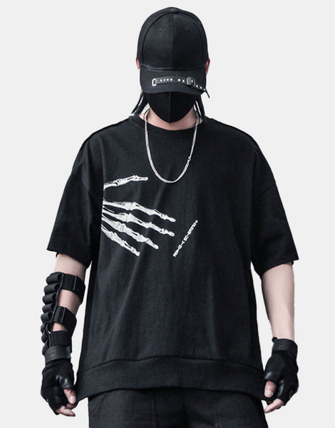 Skeleton Hand T-Shirt – Slick Street