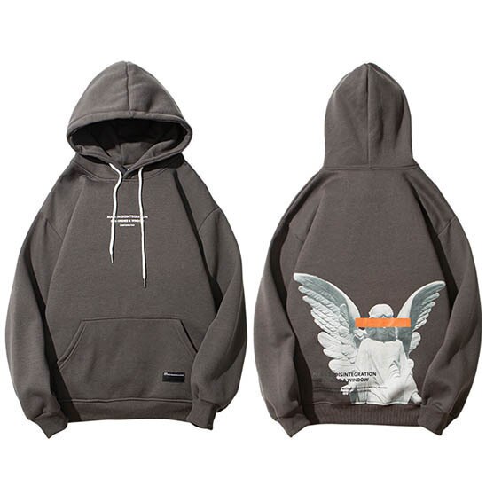 Angel God Hoodie ,  - Streetwear Hoodie - Slick Street