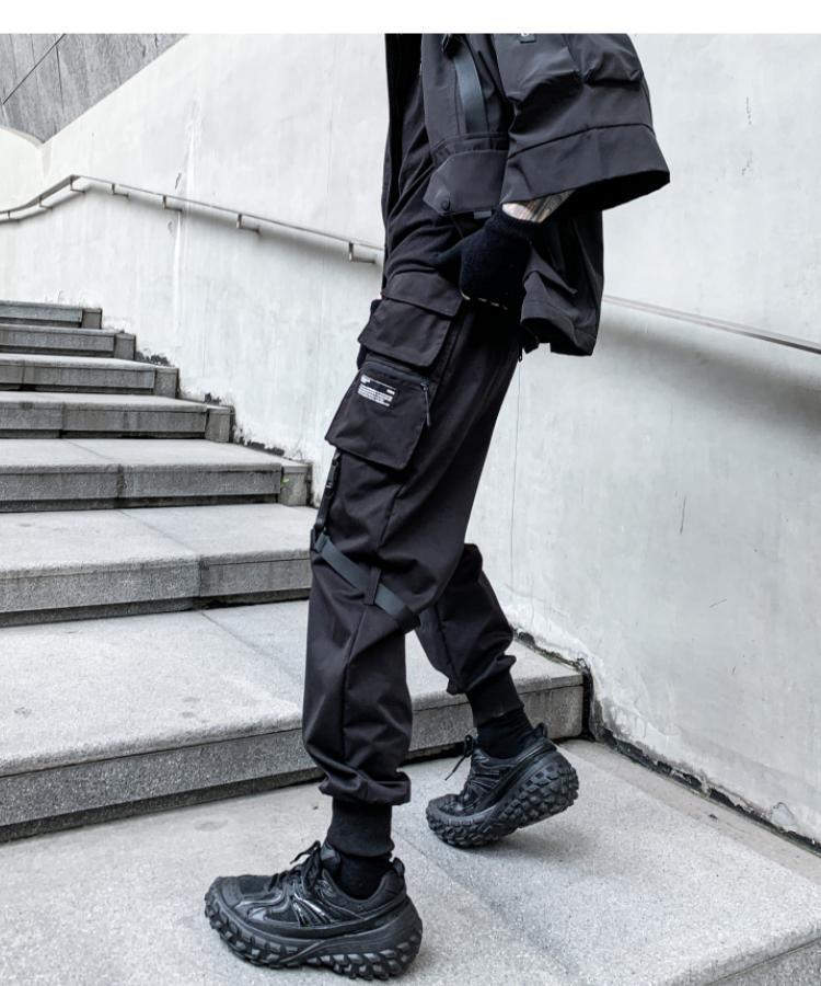 Black IV Cargo Pants ,  - Streetwear Cargo Pants - Slick Street