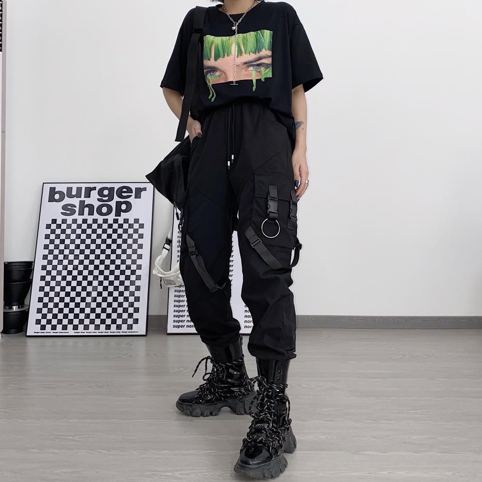 Dark Ribbons Cargo Pants ,  - Streetwear Cargo Pants - Slick Street