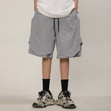 11BYBBSDARK Shorts Gray, XS - Streetwear Shorts - Slick Street