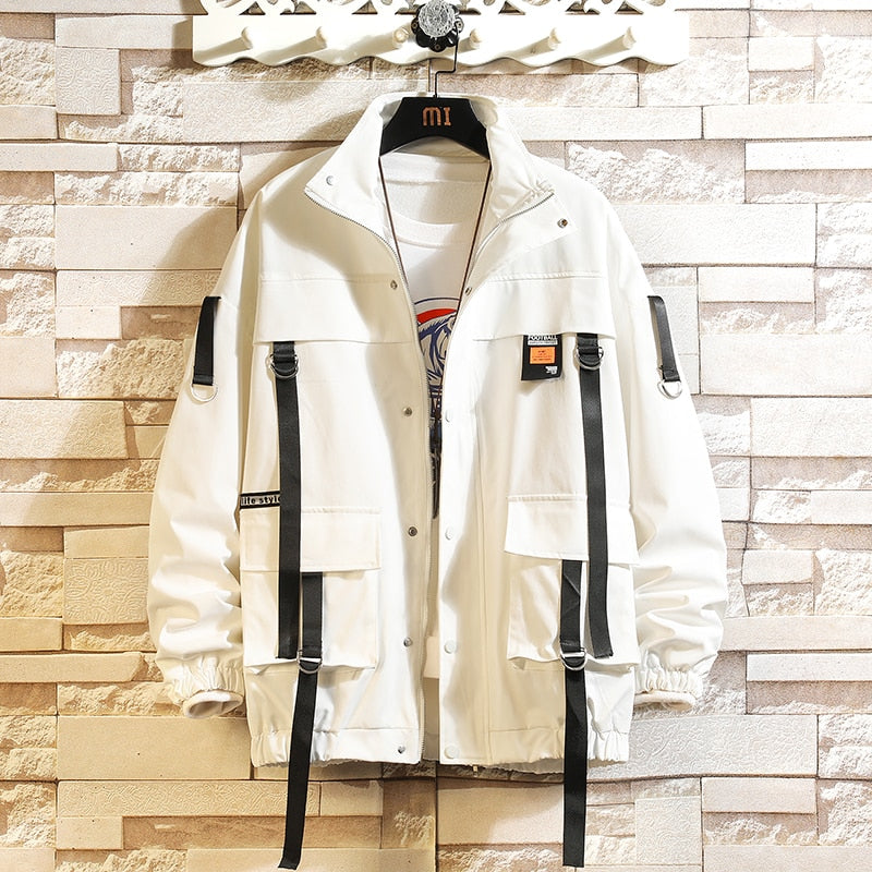 Varsity Tryout SA1 Jacket White, XS - Streetwear  - Slick Street