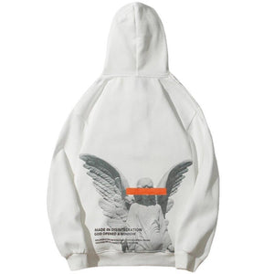 Angel God Hoodie ,  - Streetwear Hoodie - Slick Street