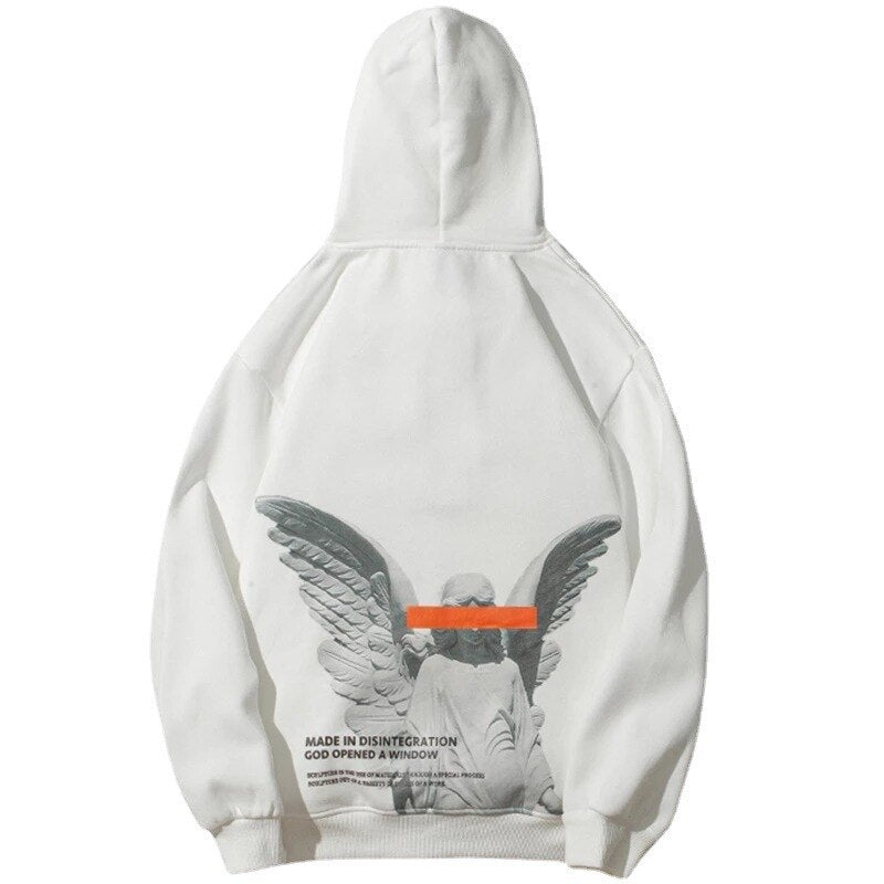 Angel God Hoodie ,  - Streetwear Hoodie - Slick Street