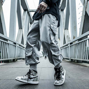Dark Cosmic Cargo Pants ,  - Streetwear Cargo Pants - Slick Street