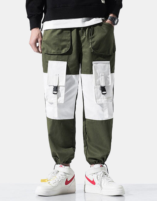 Ample Pocket Pants XS, Army Green - Streetwear Pants - Slick Street