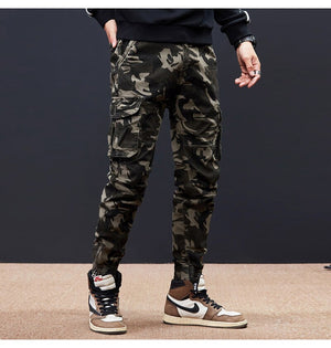 M1 Military Skinny Cargo Pants ,  - Streetwear Cargo Pants - Slick Street