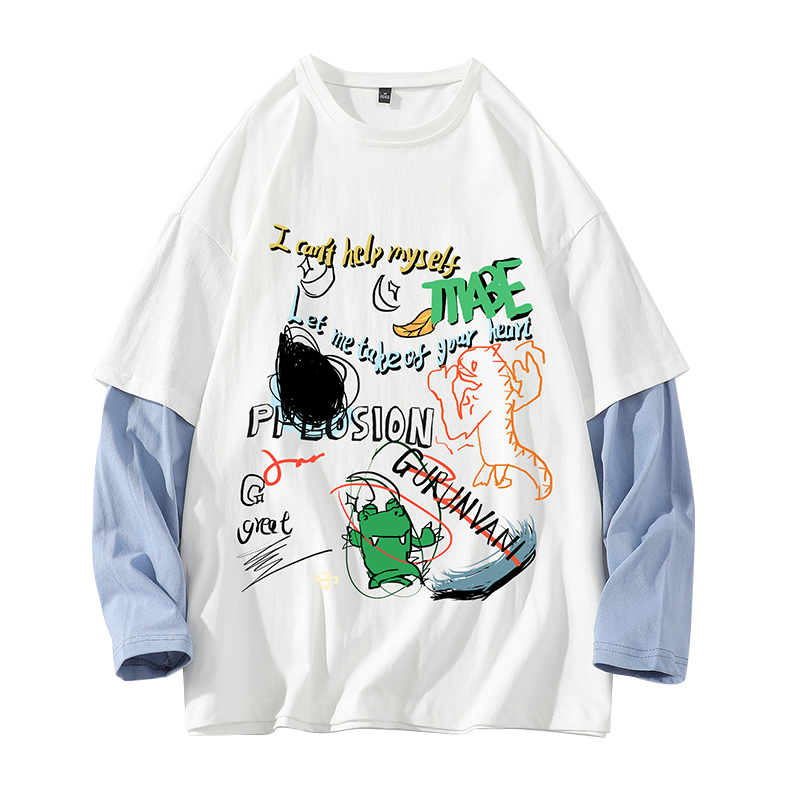 I Can't Help Myself Art Long Sleeve ,  - Streetwear Shirt - Slick Street