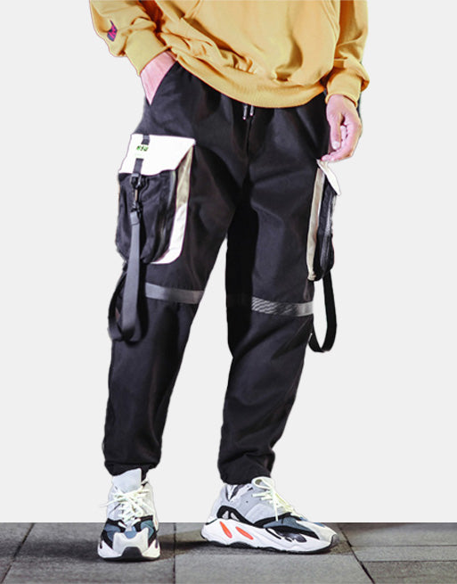 MSU V1 Cargo Pants XS, Black - Streetwear Cargo Pants - Slick Street