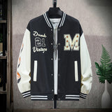 Dunk 21 Vintage Varsity Jacket Black, XS - Streetwear Jacket - Slick Street