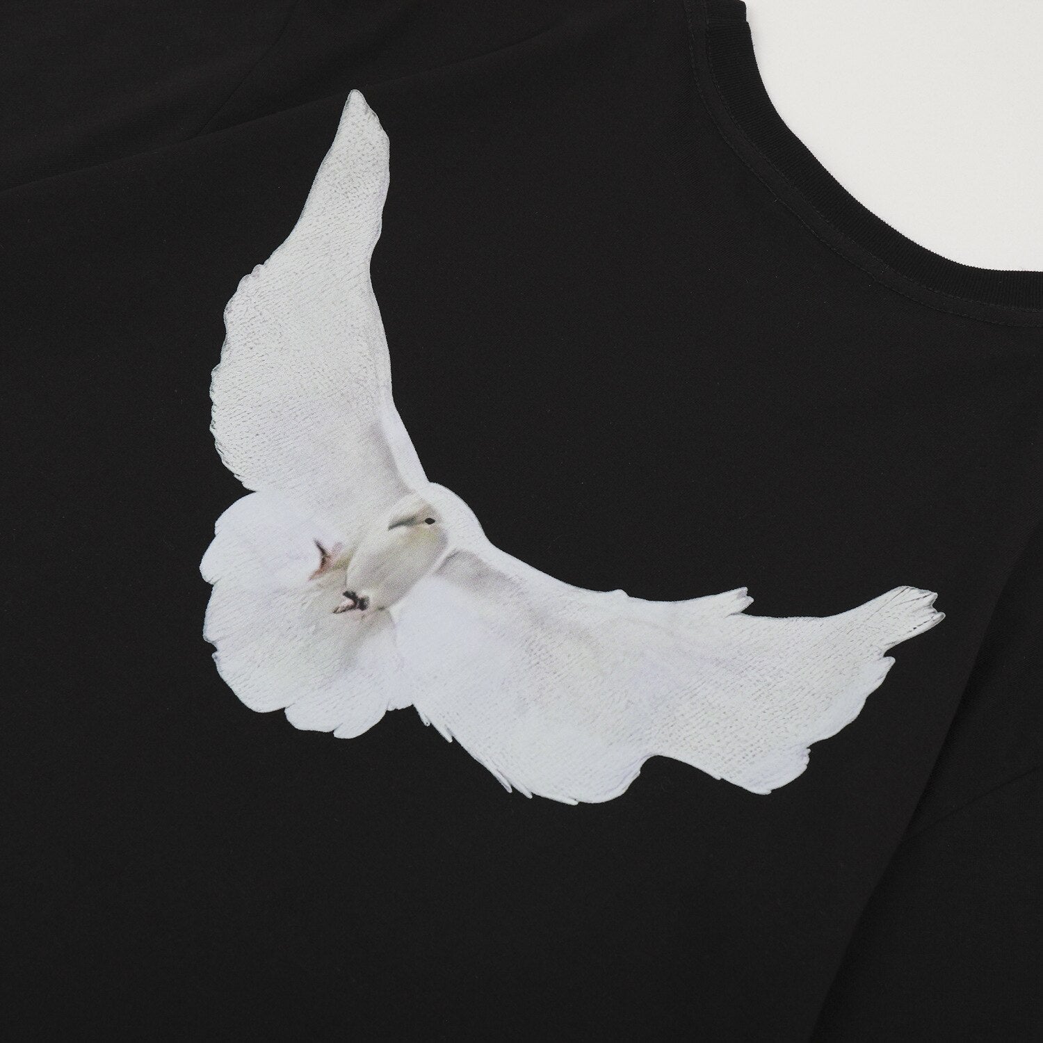 Peace Dove Crewneck T-Shirt ,  - Streetwear T-Shirt - Slick Street