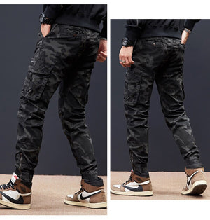 M1 Military Skinny Cargo Pants ,  - Streetwear Cargo Pants - Slick Street