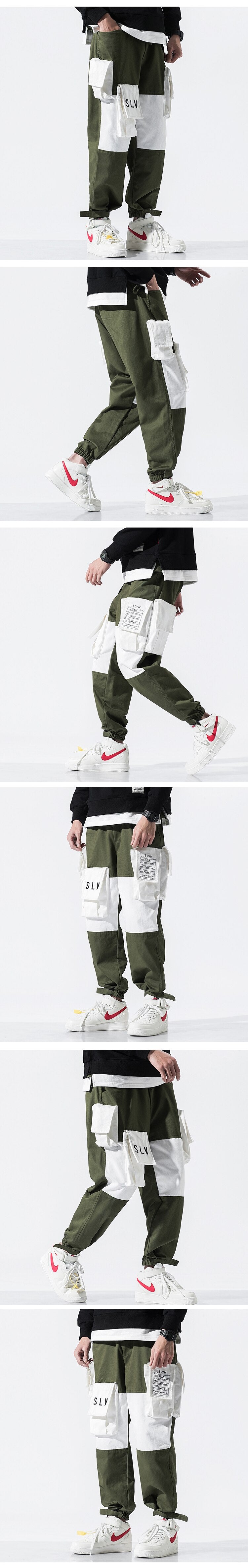 SLVN Elastic Ankle Pants ,  - Streetwear Pants - Slick Street
