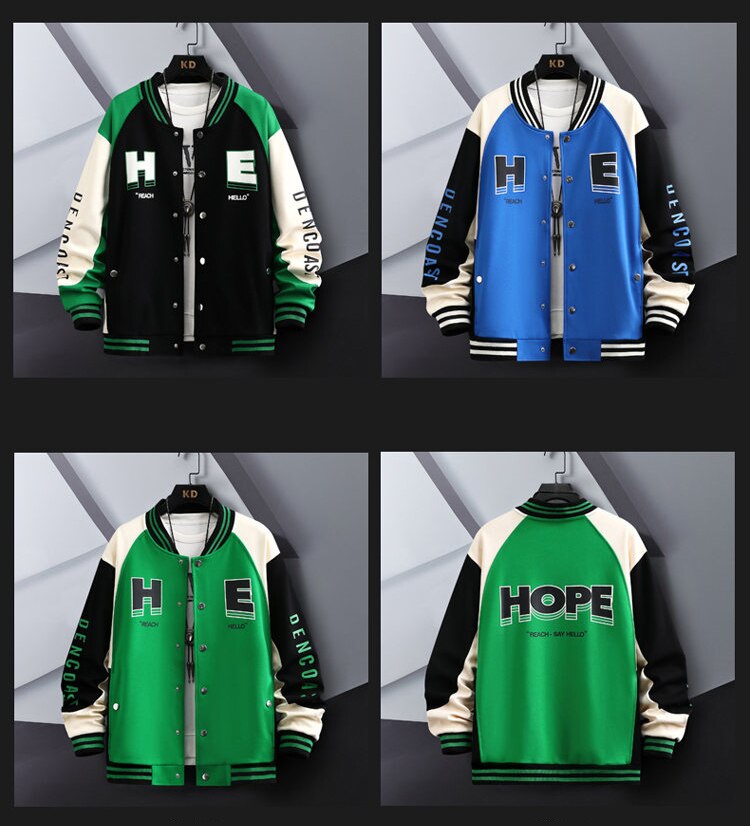 DENCOAST HOPE Varsity Jacket ,  - Streetwear Jacket - Slick Street