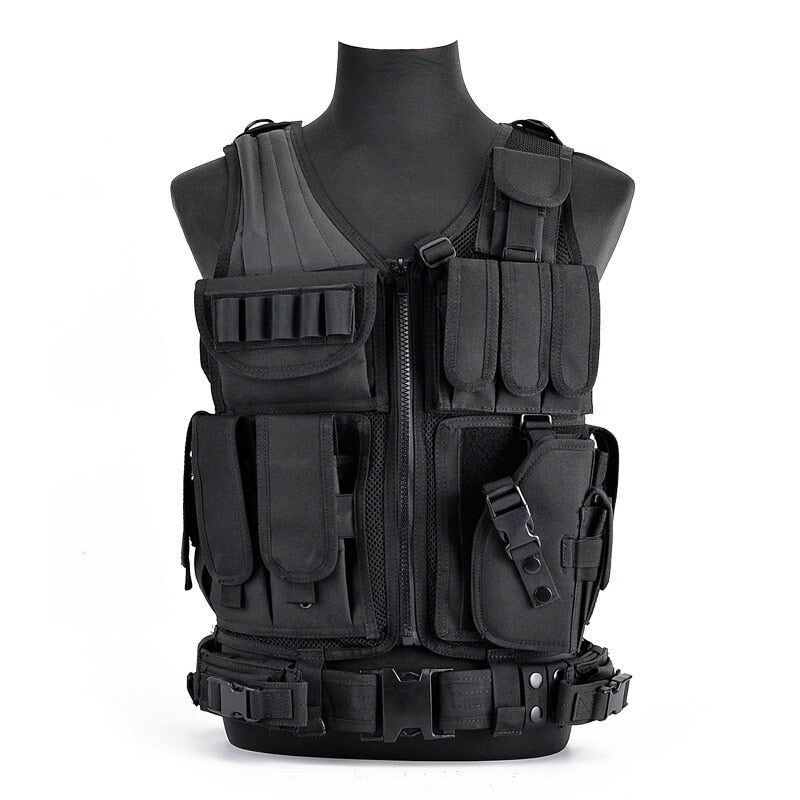 Black Night Vest ,  - Streetwear Vest - Slick Street