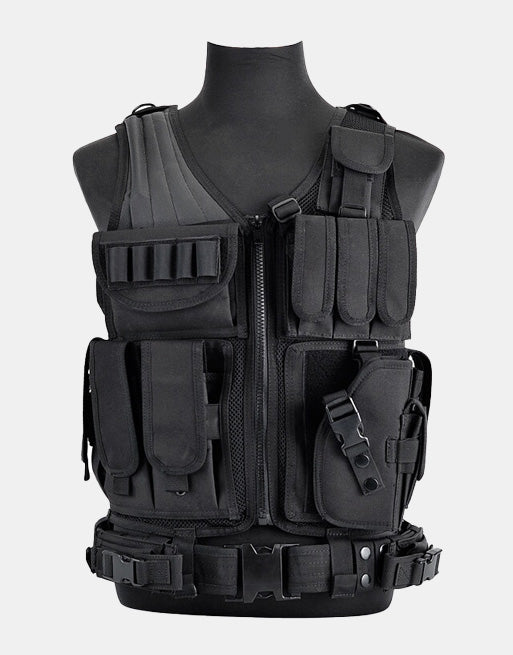 Black Night Vest ,  - Streetwear Vest - Slick Street