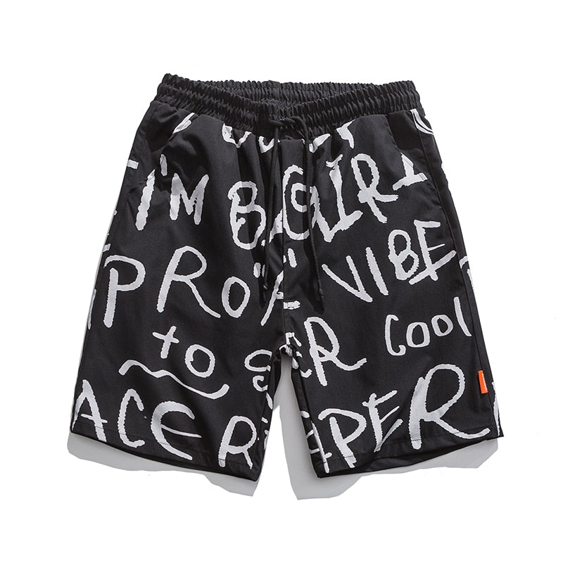 Pro Vibe Streetwear Shorts Black, XS - Streetwear Shorts - Slick Street