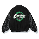Pick The Unusual Original Varsity Jacket Black, XS - Streetwear Jacket - Slick Street