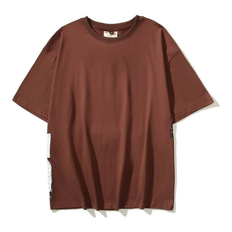 Bronze Vegas Star Loose-Fit T-Shirt ,  - Streetwear T-Shirt - Slick Street