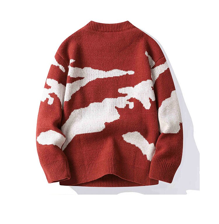 Honeycomb Knitwear Sweater ,  - Streetwear Sweater - Slick Street